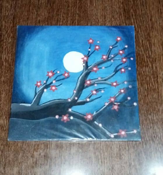 acrylic painting on canvas | 10x10 inch canvas | canvas painting 0