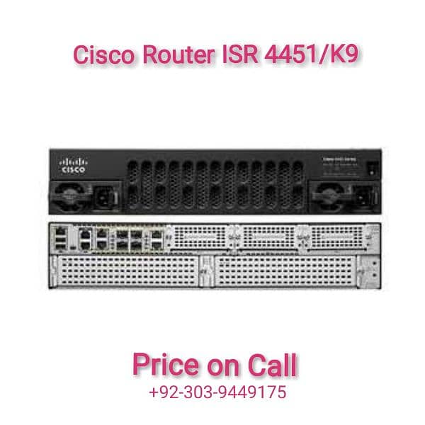 Cisco Router  ISR4451-X 0