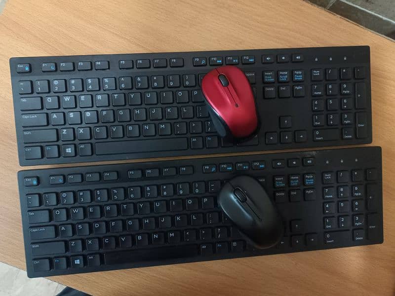 Logitech Wireless keyboard Mouse Package 8