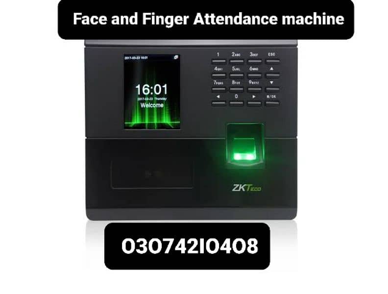 zkteco Mb360 FACE AND BIOMETRIC ATTENDANCE MACHINE ACCESS CONTROL 0