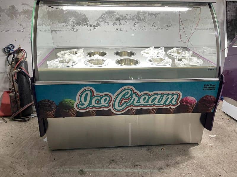 Ice Cream Display Counter Freezer 15