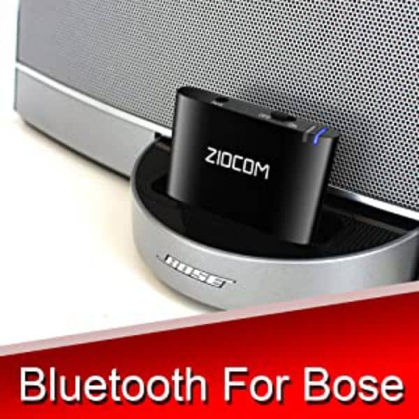 ZIOCOM 30 Pin Bluetooth Adapter Receiver for Bose Black 1