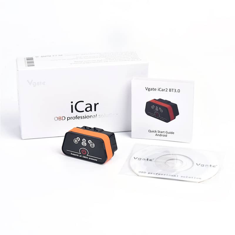 Vgate iCar 2 Mini OBD2 II Bluetooth Car Diagnostic Scanner 03020062817 2