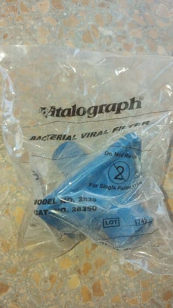 spirometer mouthpiece filter disposable Bvf vitalograph 0