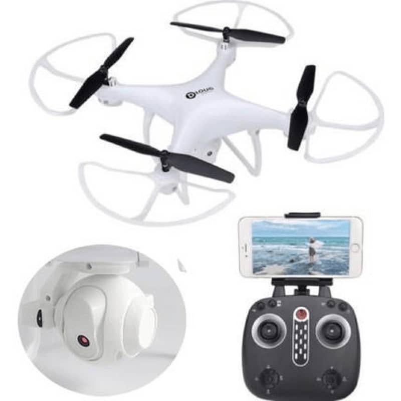 Wifi Drone Camera With LED Light & 360 Camera View-LH-X25 03020062817 3