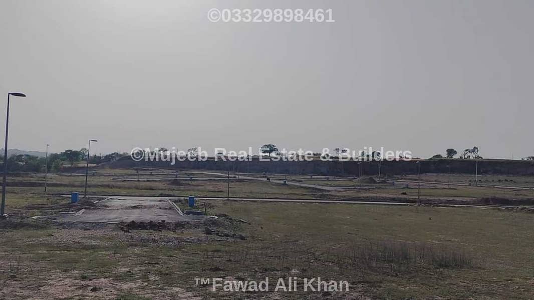 8 Marla Close Lane FRONT BACK OPEN DEVELPED PLOT DHA HOMES ISLAMABAD 0