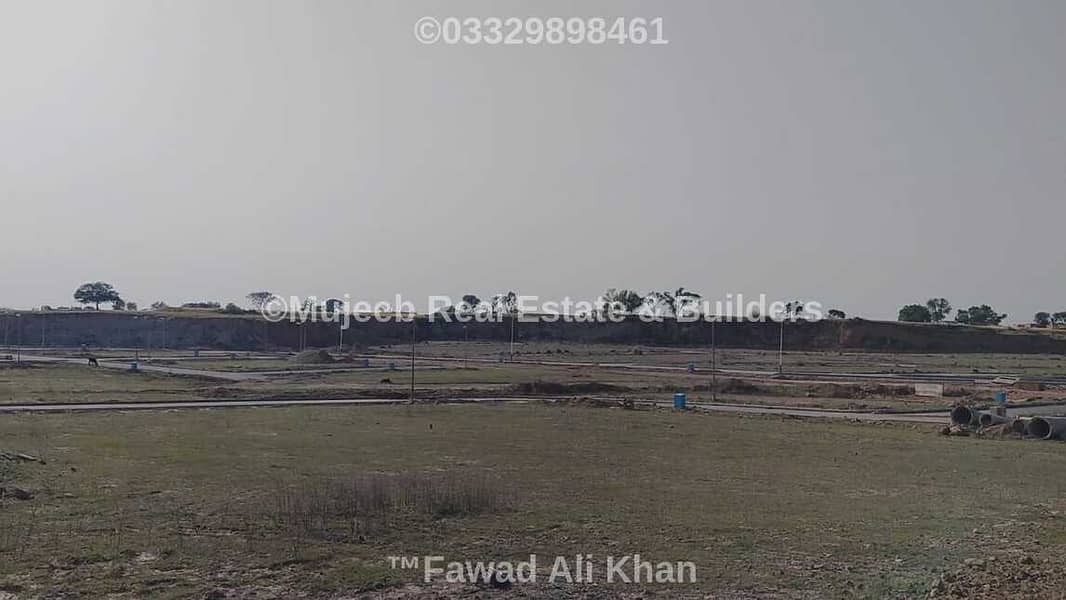 8 Marla Close Lane FRONT BACK OPEN DEVELPED PLOT DHA HOMES ISLAMABAD 3