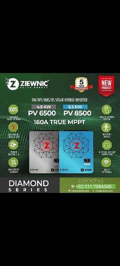 Ziewnic pv6500 4.5kw  pv8500 6.5kw Available
