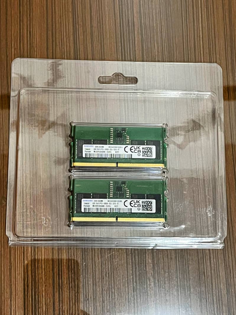 SAMSUNG DDR5 SODIMM RAM 2x8GB - 16GB - 4800Mhz Memory for Laptop 1