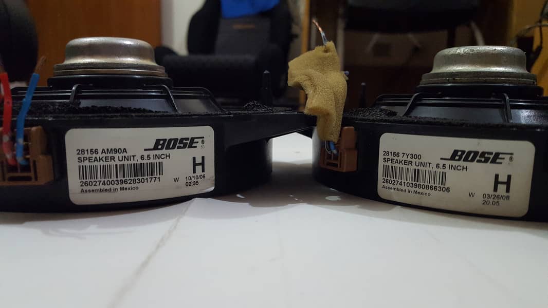 Original Imported branded BOSE Mexico Door Spekaer amp suported 6.5 5