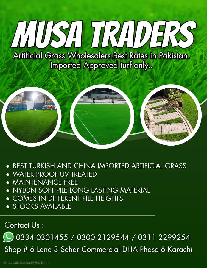 Artificial grass for futsall and cricket grounds sports use grass 5
