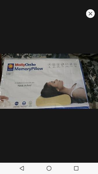 Molty Ortho Memory Pillow. 0