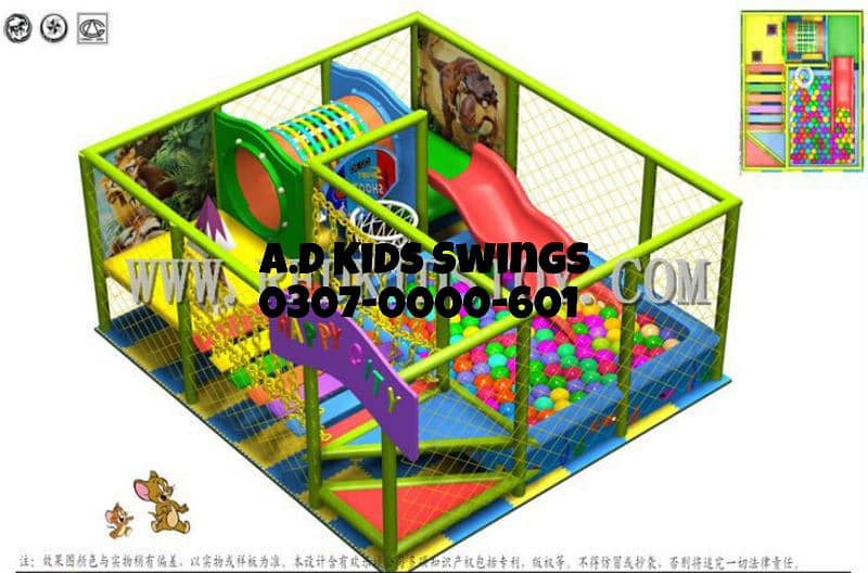 Swings|Slide|Seesaw|Marygoround|Bench|Gazibo|Tree House|Park Setup 14