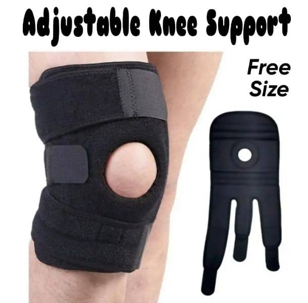 Knee Support Knee Brace with Strap for Joint Pain Knee Band 1