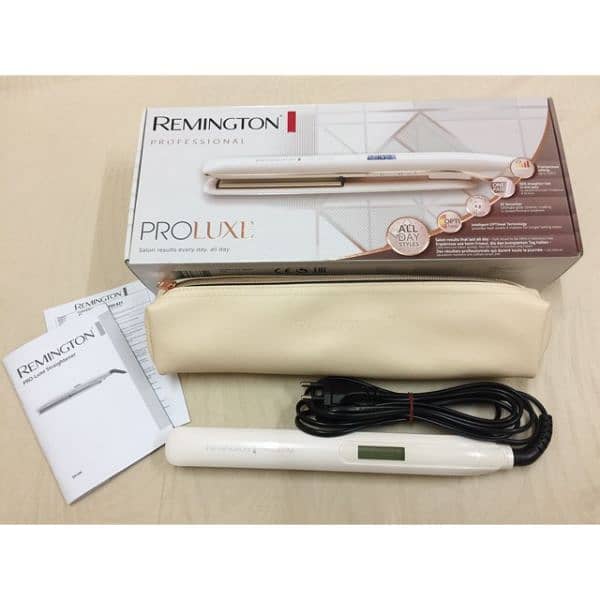 Remington ProLuxe Ceramic Hair Straightener - 230°C For Women's 2