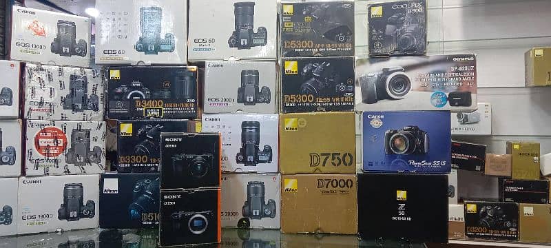 DSLR Camera Starting price 9800/- Only 03432112702 0