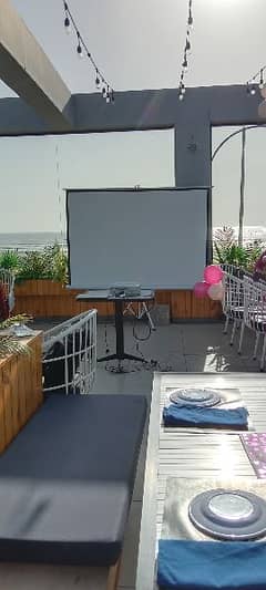 projector SMD screen speaker (Resonable Prices) available on rent
