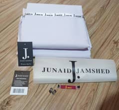 Title: Junaid Jamshed Unstiched men dress suite summer 0