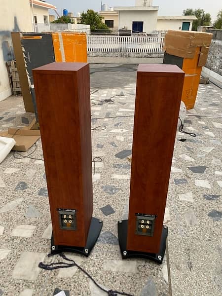 triangle floor stand speakers 6