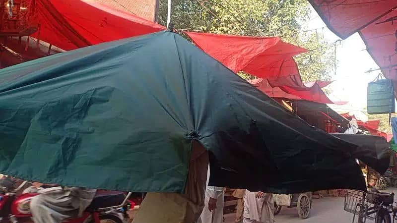 goal,labour tent/plastic korian,canvas tarpal/green net shade/umbrella 13