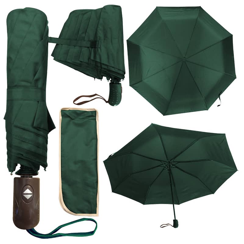 Double Automatic Folding Umbrella 1