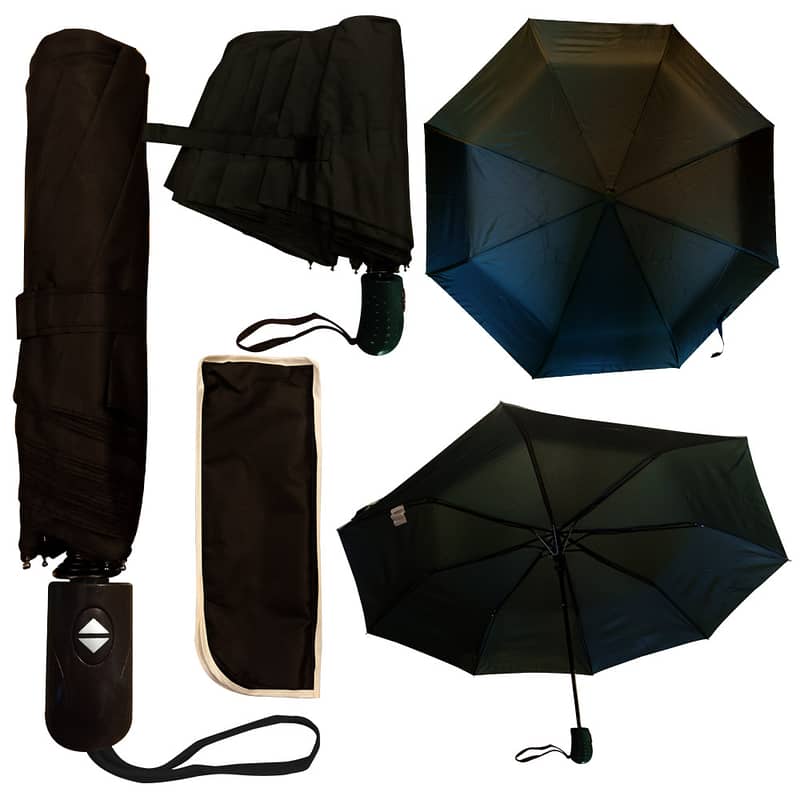 Double Automatic Folding Umbrella 2
