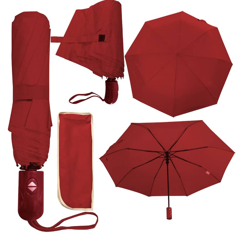 Double Automatic Folding Umbrella 5