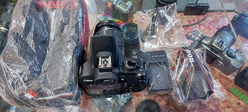 dslr camera 1200d kit lens 18×55 10/10 Condition one year  warranty 1