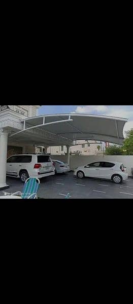 Pvc tensile | car parking shade | Green net | Waterproof Tarpal 1