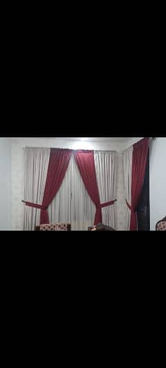 curtains and blind