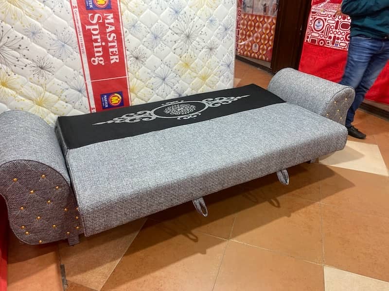sofa cum bed ( 2in1)(sofa +bed)(Molty foam )(10 years warranty ) 12