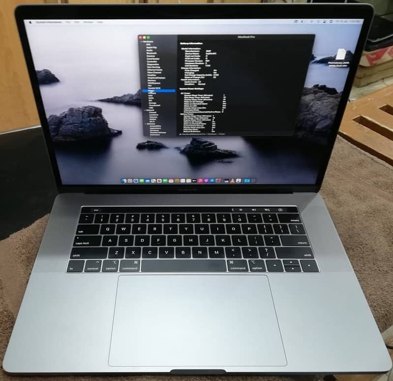 MacBook Pro 2018 Core i7 32GB 512GB 4GB GC 15" CTO Model A1990 9