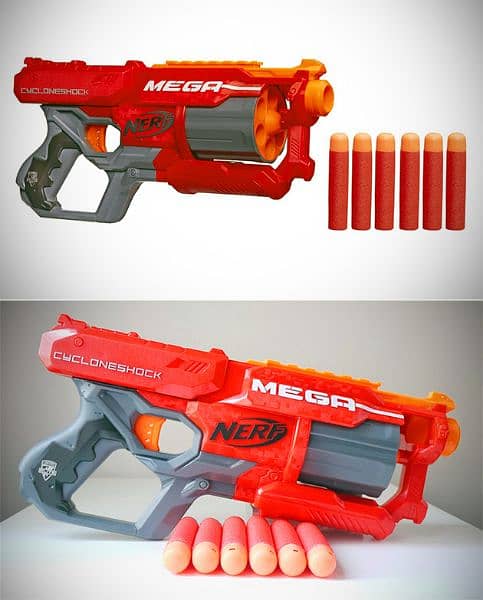 Nerf mega cycloneshock toy gun kids play 1
