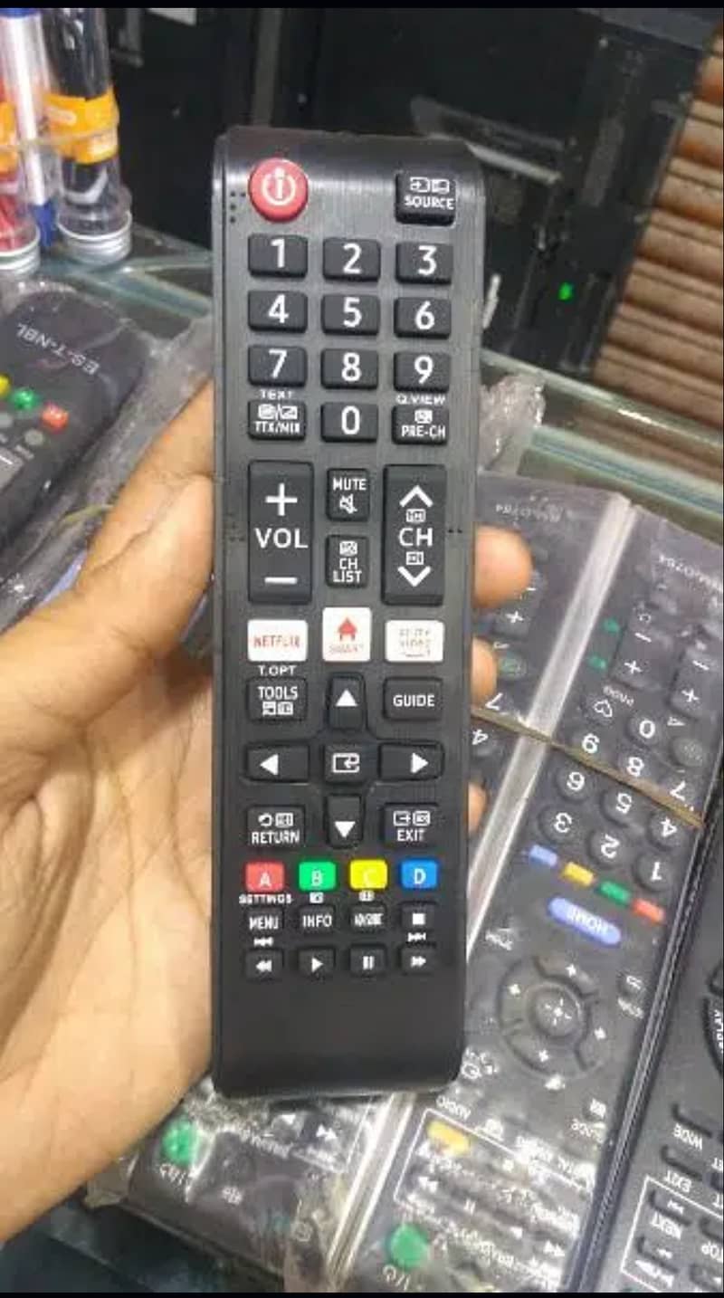 All remotes are available 5