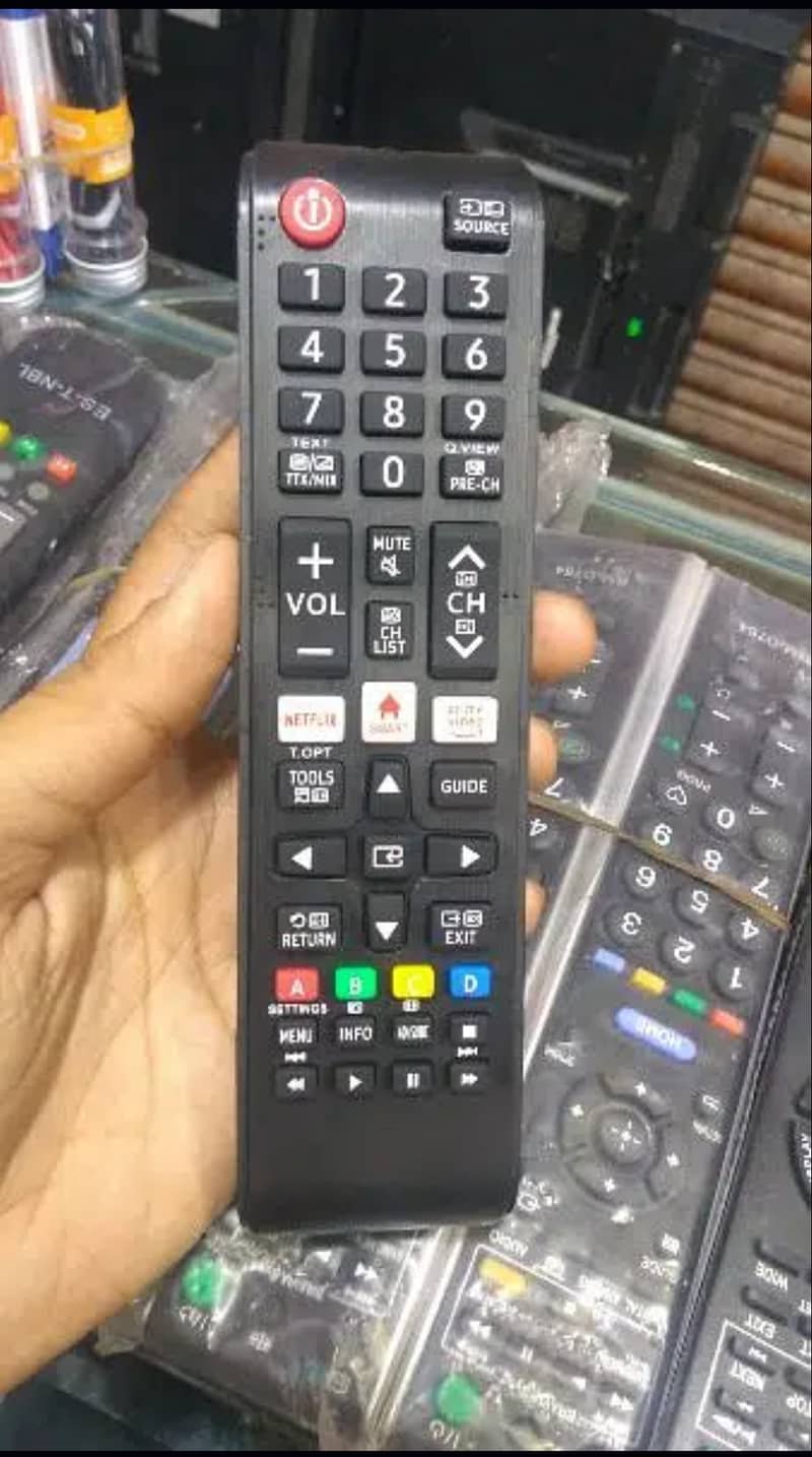 All remotes are available 6