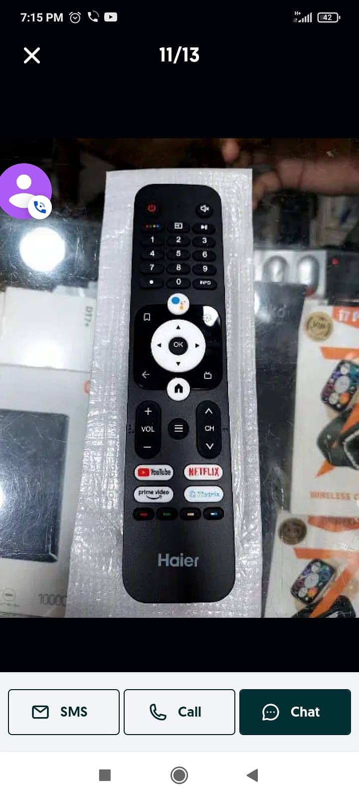 All remotes are available 7