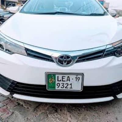 Corolla/City/Civic Latest Model Available For Rent