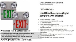 Emergency Light Gxl 150 - Karachi Fire Corporation