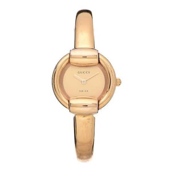 original gucci imported gold plated watch 2