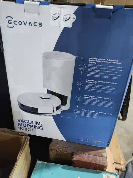 Ecovacs Deebot N8+ Brand New Self Emptying Robot Vacuum + Mop 1