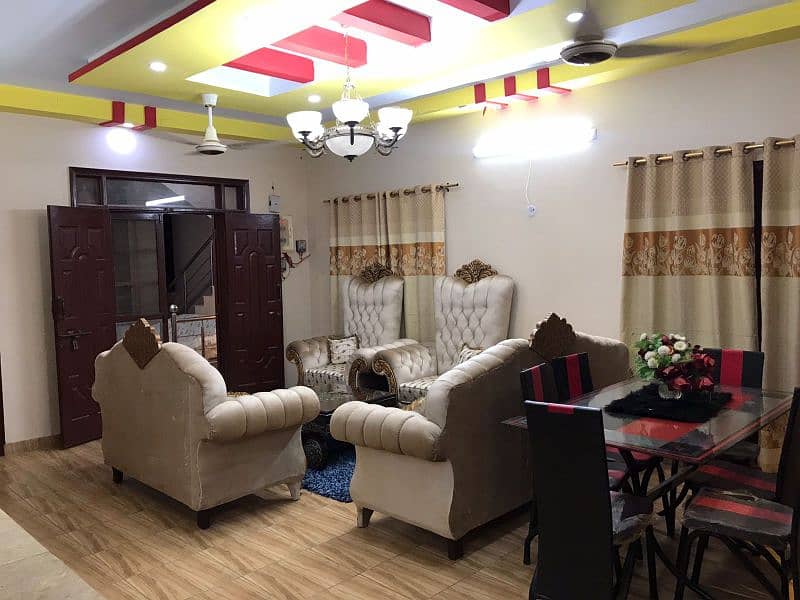 First Floor Beautiful Furnished Guest House for Per day Rent 4