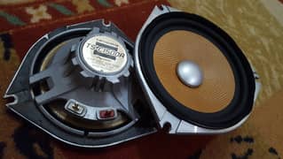 Original imported Japani Pioneer Carrozeria Door Component speakers