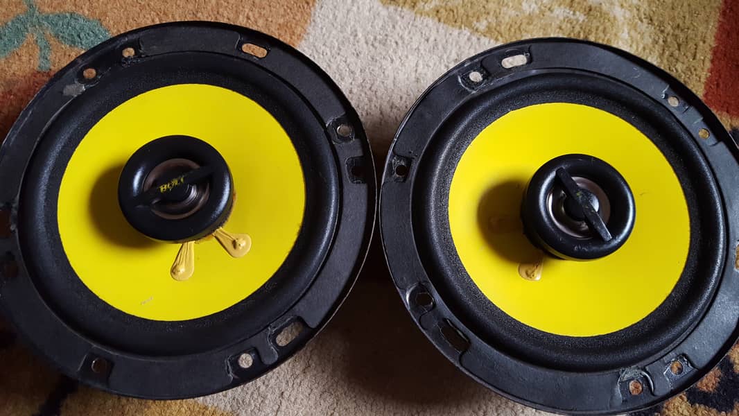 Original lmported Bolt Lightening audio door Component speaker 4any ca 1