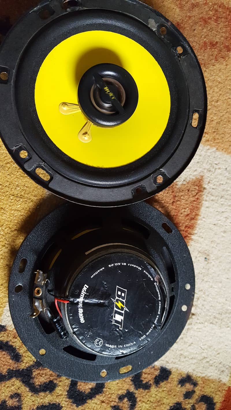 Original lmported Bolt Lightening audio door Component speaker 4any ca 4