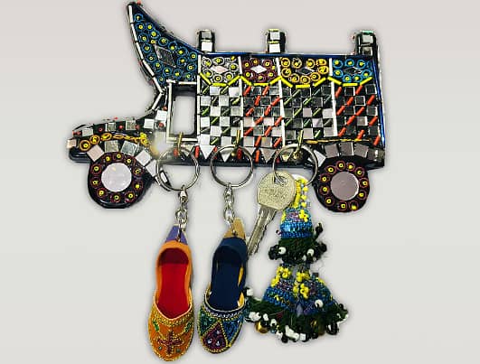 Truck Art Wall Hanging Handmade 0