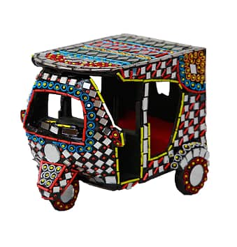 Hand Crafted Truck And Rickshaw Art 2