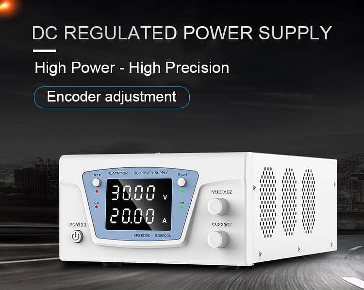 KPS3020D Wanptek Digital DC Power Supply 0-30V ~ 20A 0