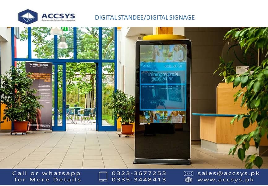 Digital Kiosk  Interactive Signage digital Standee Panel 03233677253 0