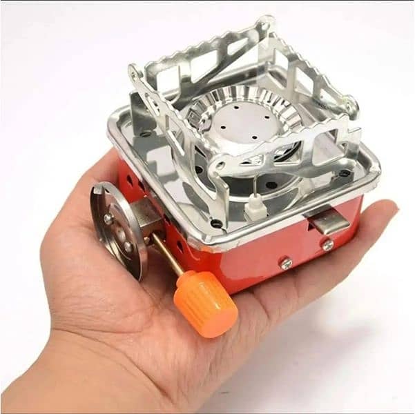 Portable stove for kitchen, travel camping - 0,3,2,1,4,2,4,0,8,8,1 1