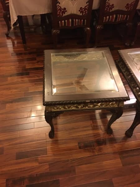 3 carvin table glass top best condition polish 8